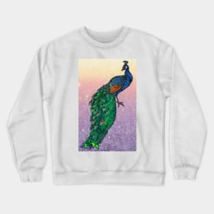 Starry Peacock Crewneck Sweatshirt